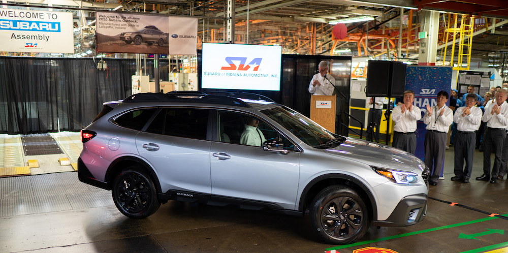 Production Begins On All New 2020 Subaru Legacy And Outback Models